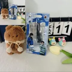 博君一肖 非常に手の込んだ手帳特殊加工テープを貼り重ねたレジンの置物　5点セット 王一博 85 非常に手の込んだ手帳特殊加工テープを貼り重ねた、レジンの