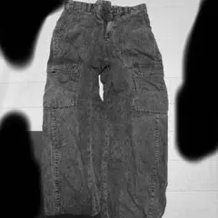 GU カーゴパンツ ブラック Lサイズのサムネイル