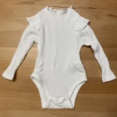 【試着のみ】フリルボディスーツ 9〜12M