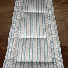 新品　未使用　生地　綿　100% 使用　敷布団　シングルサイズ　送料込み