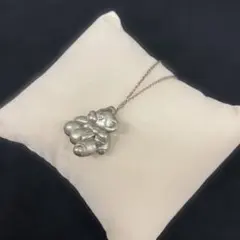 ティファニー　テディベアネックレス　シルバー⭐︎