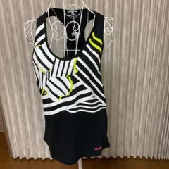 Reebok ストライプ タンクトップ　Lサイズのサムネイル