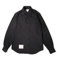 70's 米軍 USA製 U.S NAVY ヴィンテージ 無地 ブラック M