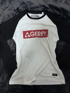 GERRY ロゴプリント Tシャツ ホワイト/ブラック