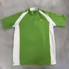 Nike Golf メンズシャツ Lサイズ 黄緑/白のサムネイル