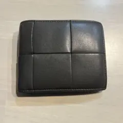 BOTTEGA VENETA 二つ折り財布 黒
