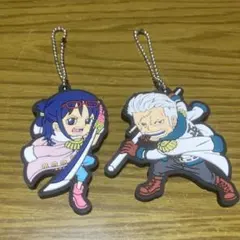 ONE PIECE 20thキーホルダー　スモーカー　たしぎ