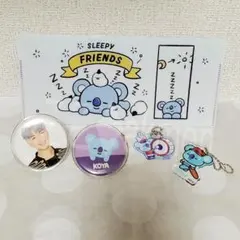 BT21　BTS　まとめ売り　RM KOYA 缶バッジ　アクキー　カフェ