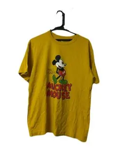 UNIQLO UT ミッキーマウス Tシャツ マスタード Mサイズ
