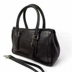 美品 正規品 コーチ COACH ショルダーバッグ 2way ハンドバッグ 革