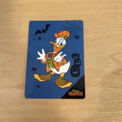 ドナルドダック ハロウィンカード　ディズニーストア　じゃんけん
