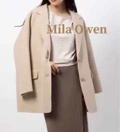 美品Mila Owen チェスターコート　ライナー付ジャケットコート