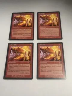 炎の印章　英語版foil2枚セット　マジックザギャザリング 2026年最新】MTG 炎の印章の人気アイテム - メルカリ
