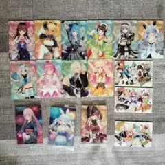 こ*ー様 ホロライブ ウエハースカード 16枚 まとめ売り