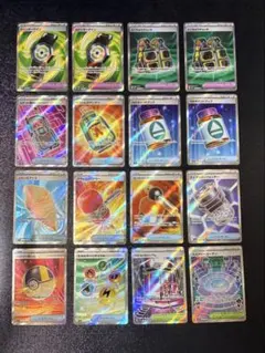 ポケモンカード　グッズ　どうぐSR　まとめ売り ポケカ ポケモンカード SR グッズ どうぐ まとめ売り 16枚 - メルカリ