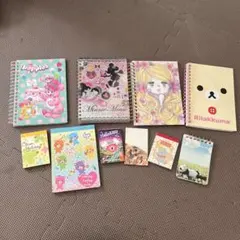 平成レトロ、レア　メモ帳、ノートセット