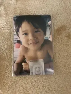 SUPER★DRAGON 幼少期トレカ 志村玲於