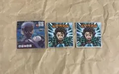 鬼滅の刃 ウエハース ビックリマンチョコ シール　竈門炭治郎　鱗滝左近次　禰豆子