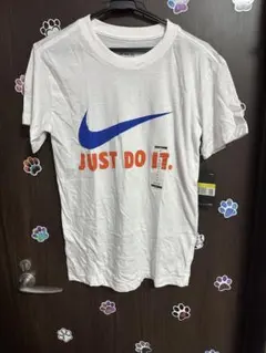 新品未使用タグ付きNike JUST DO IT. Tシャツ S ホワイト