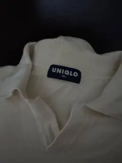UNIQLO ベージュ ポロシャツ M