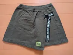 キュロット スカート 160cm カーキ色