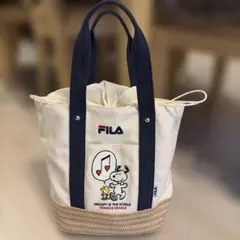 FILA フィラ スヌーピー トートバッグ
