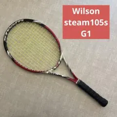 Wilson steam105s テニスラケット G1