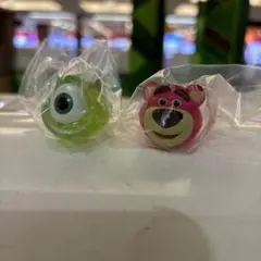 ファッションリングピクサーカプセルトイ2個セット
