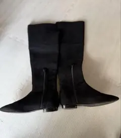 ESPERANZA エスペランザ　フラットポインテッドトゥロングブーツ