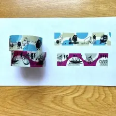 ムーミンマスキングテープ ２本セットのサムネイル