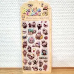 ラブブ　ぷくぷくシール