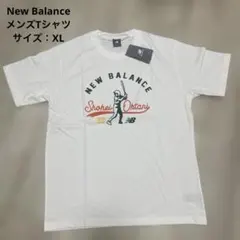 【メンズ】ニューバランス 半袖Tシャツ XL 大谷翔平メモリーズショートスリーブ