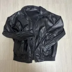 Dazy 黒 合成皮革ジャケット L