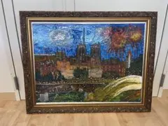 油絵 絵画 インテリア松下清 油絵 絵画 インテリア松下清 - メルカリ