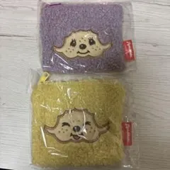 モンチッチ スクエアポーチ 2色セット ガチャガチャ