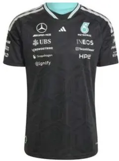 未使用、水通し、2025年Mercedes F1 チームシャツ (Lくらい - メルカリ