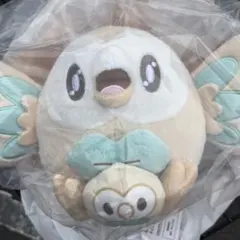 ポケピース　モクロー　ぬいぐるみ