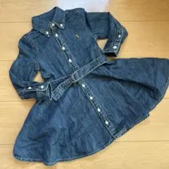 Ralph Lauren デニムワンピース 3T