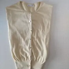 NATURAL BEAUTY BASIC 長袖カーディガン クリーム