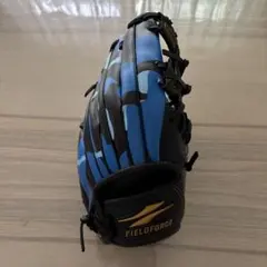 FIELDFORCE 軟式野球グローブ ブルーカモ柄