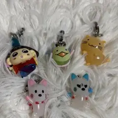 S*様 おじゃる丸 めじるしアクセサリー ガチャガチャ コンプリート