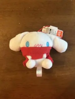 シナモロール マフラー ぬいぐるみマスコット 赤のサムネイル