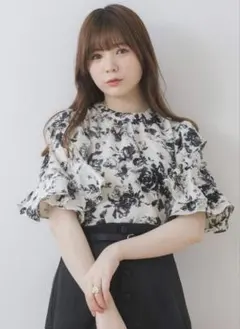 レトロガール Emsexcite 2wayボレロリボンブラウス