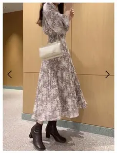 kunthmarf Link オケージョンドレス リッチパターンレディワンピース