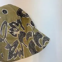 old stussy hat バケットハット　帽子　古着　ビンテージ　総柄