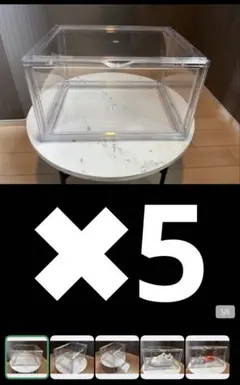 八番屋　クリアケース　フィギュア　アクリルケースのサムネイル