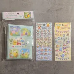ポケモン　シール帳　バインダー シール