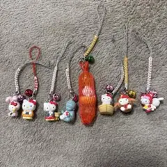 ハローキティ ご当地ストラップセット 8個