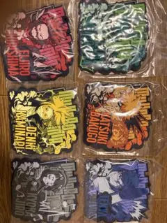 ヒロアカ　一番くじ　ーＶＳー Ｉ賞　ラバーコースター ６種セット