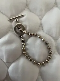 GUCCIグッチポールチェーンシルバーブレスレットSv925